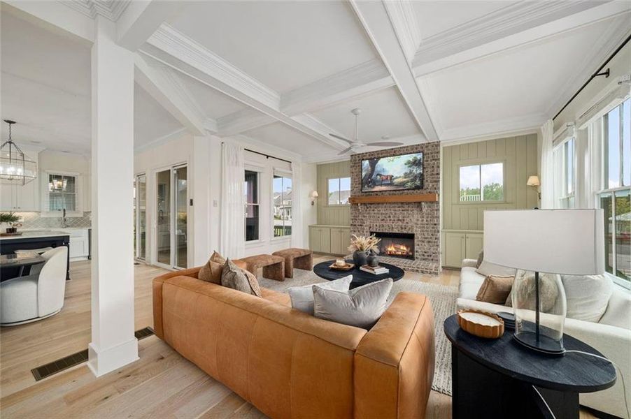 Furnished interior view inside a new home in Crossroads, Milton (Image 14).