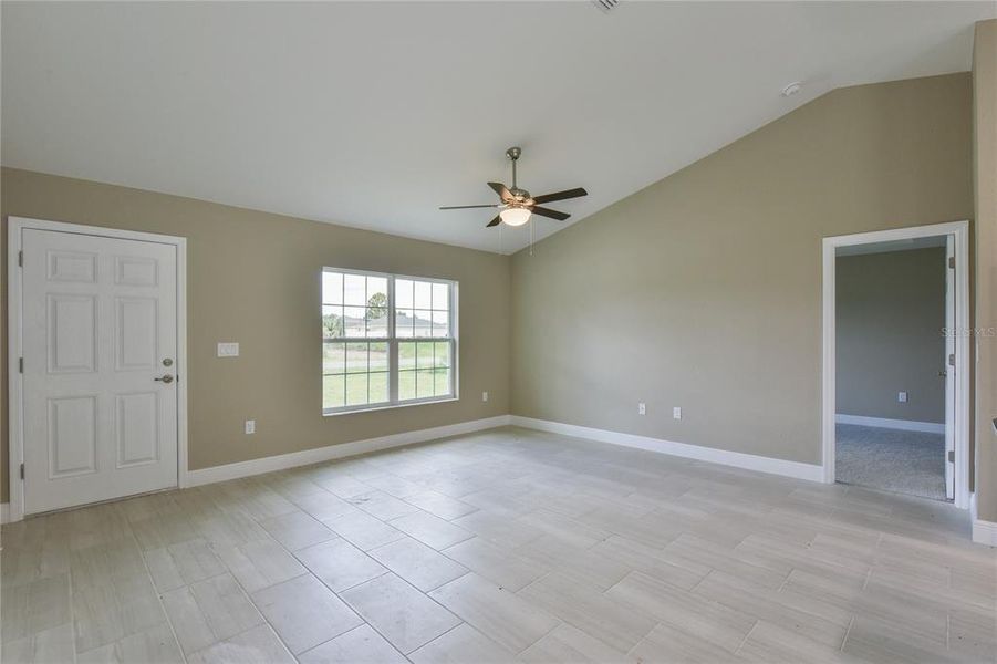 Entry into Great Room and Primary Bedroom