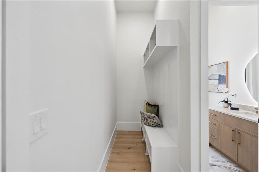 Furnished interior view inside a new home in , Auburn (Image 36).