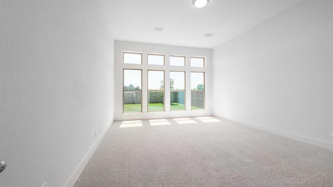 Spacious, unfurnished interior of a new home in Trinity Falls 60', McKinney (Image 17). Spacious, unfurnished interior of a new home in Trinity Falls 60', McKinney (Image 17).