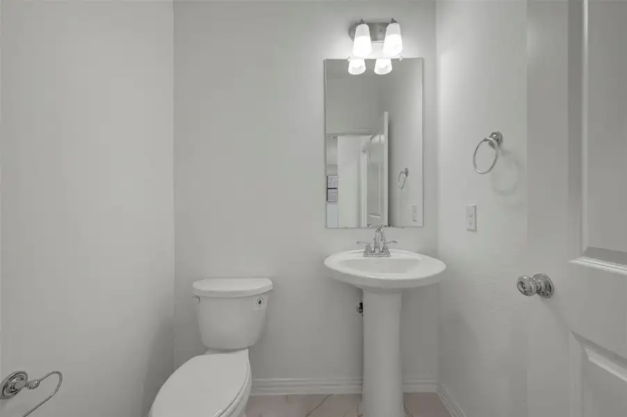 Furnished interior view inside a new home in Lily Creek at Sutton Fields, Aubrey (Image 7).