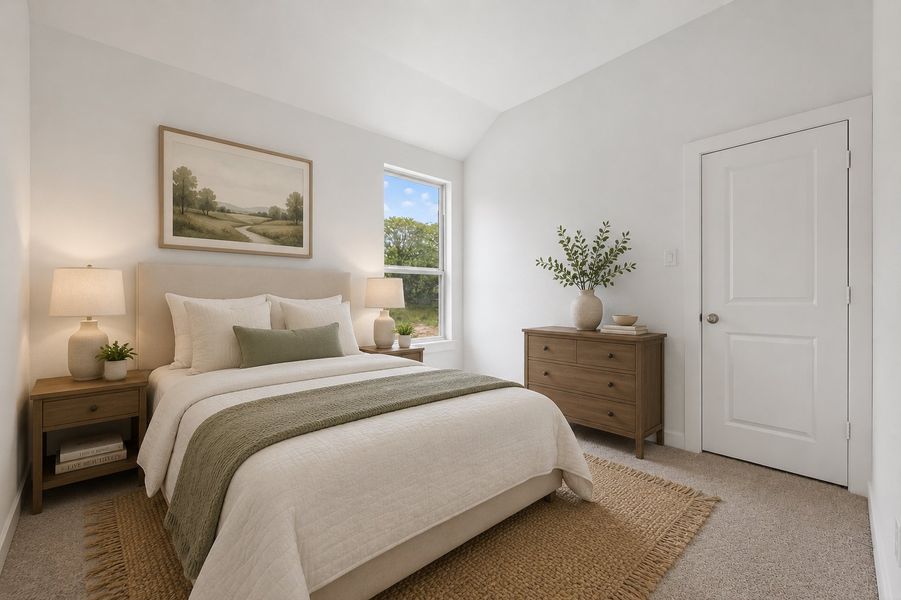 Furnished interior view inside a new home in Terra Vista Estates, Springtown (Image 13).