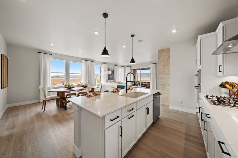 Representative furnished interior of a home built from the 3 by Trumark Homes in Trumark Homes at Sterling Ranch, Littleton (Image 15).