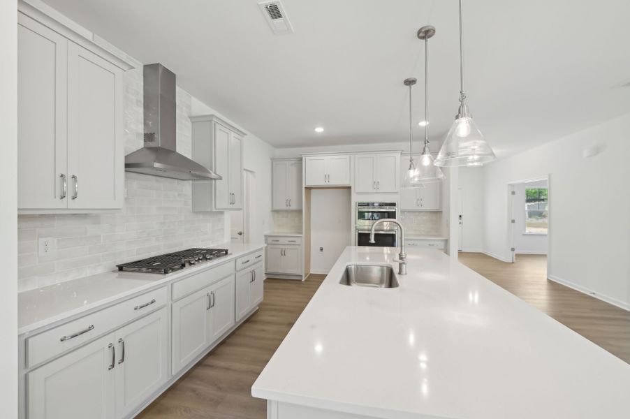 Representative furnished interior of a home built from the Jordan by Ashton Woods in Rowland's Grant, Fuquay Varina (Image 3).