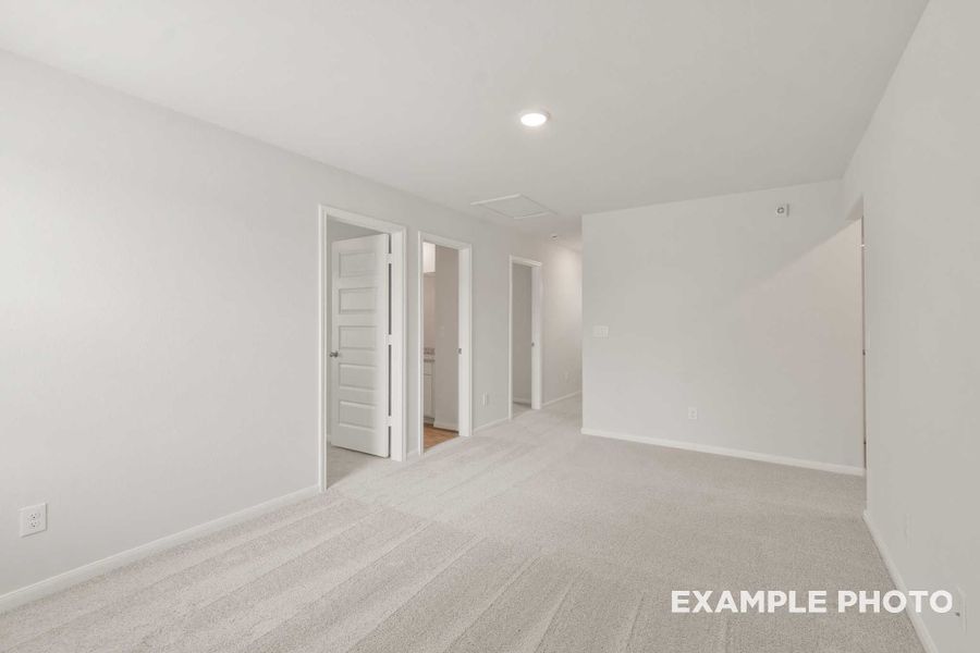 Representative unfurnished interior of a home built from the The Brazos F by Davidson Homes LLC in Liberty Estates, Cleveland (Image 32).