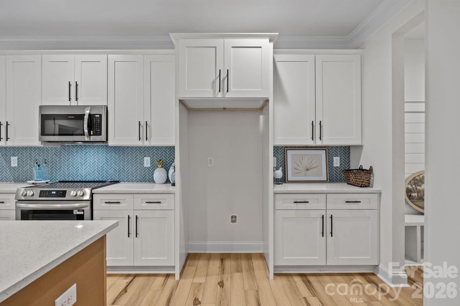 Furnished interior view inside a new home in , Salisbury (Image 11).