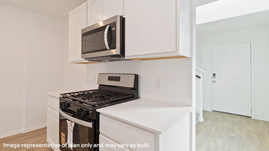 Furnished interior view inside a new home in Blue Ridge Ranch, San Antonio (Image 8).