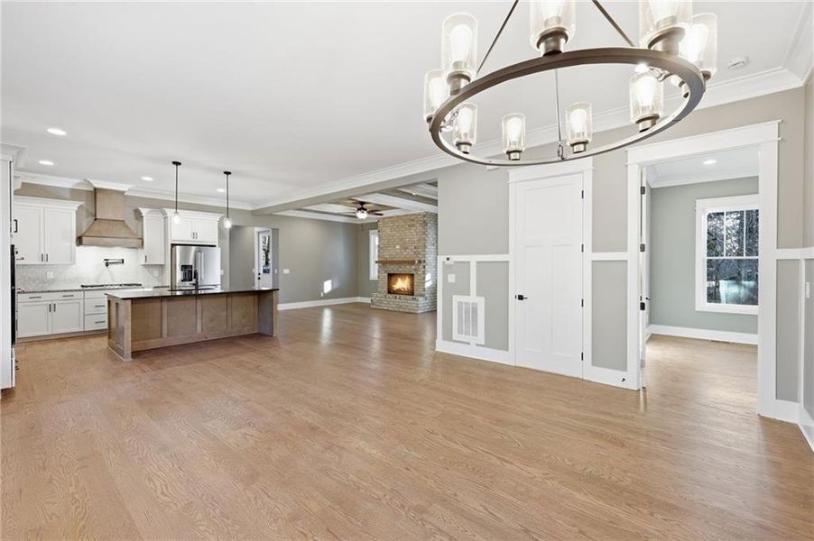 Spacious, unfurnished interior of a new home in , Buford (Image 56).