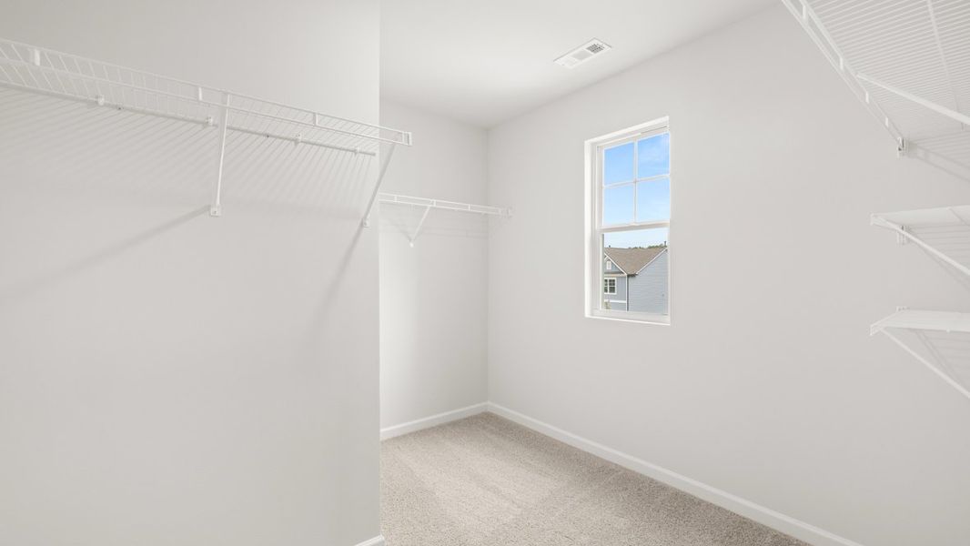 Representative unfurnished interior of a home built from the Robie by D.R. Horton in Parkside at Carter Grove, Cartersville (Image 27). Representative unfurnished interior of a home built from the Robie by D.R. Horton in Parkside at Carter Grove, Cartersville (Image 27).