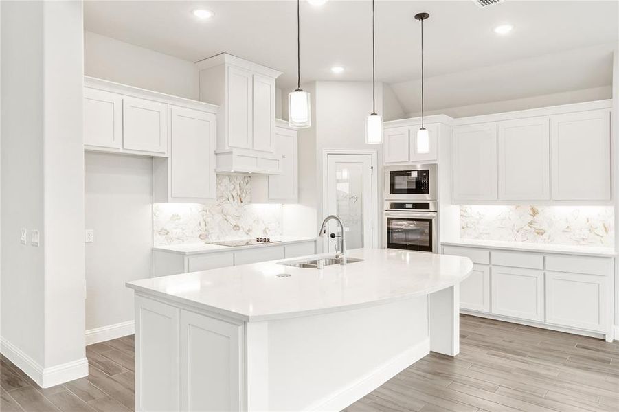 Furnished interior view inside a new home in Villages of Walnut Grove, Midlothian (Image 7).