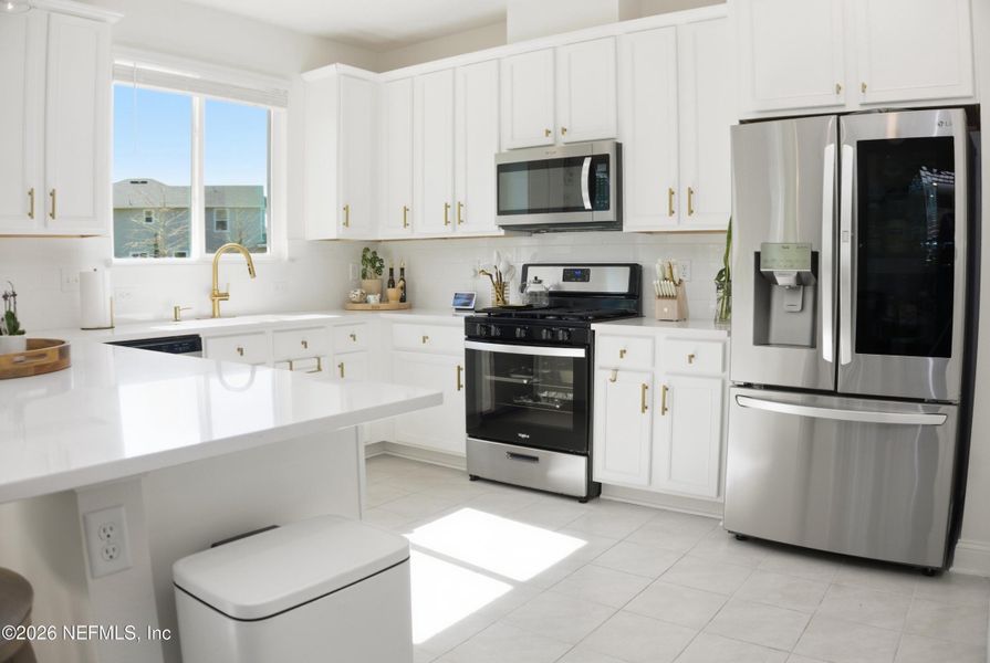 Furnished interior view inside a new home in , St. Augustine (Image 10).