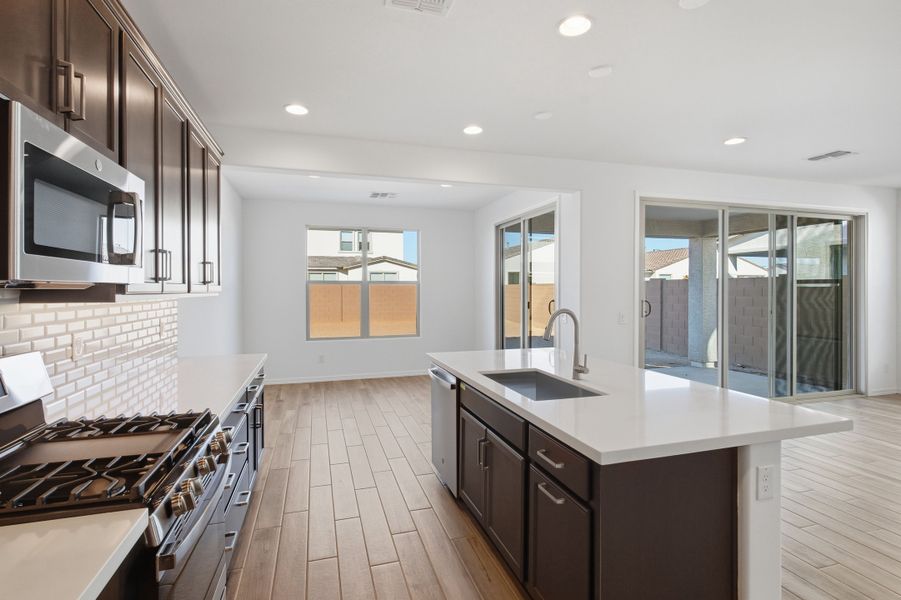 Representative furnished interior of a home built from the Legacy by Taylor Morrison in Artisan at Asante, Surprise (Image 6).