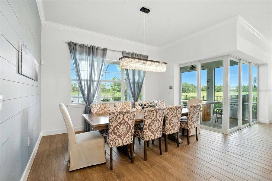 Furnished interior view inside a new home in , North Fort Myers (Image 18).
