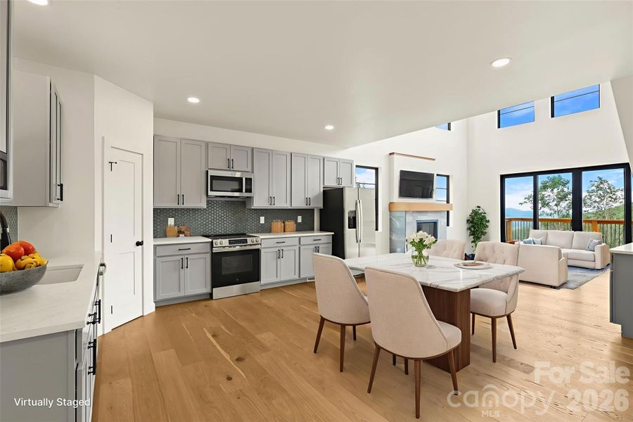 Furnished interior view inside a new home in , Seven Devils (Image 5). Furnished interior view inside a new home in , Seven Devils (Image 5).