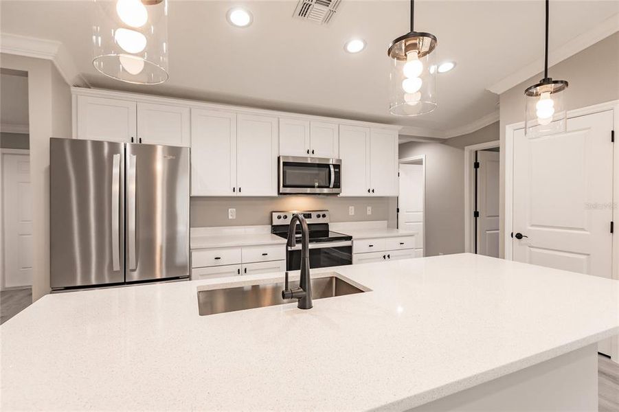 Furnished interior view inside a new home in , Cape Coral (Image 18).