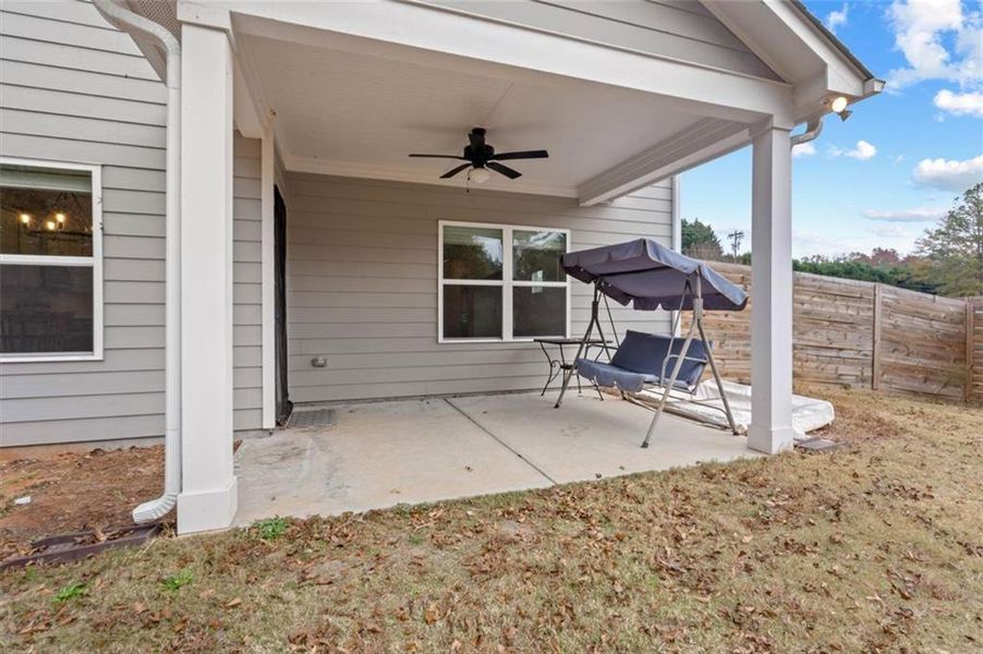 Exterior details and patio area of a home in , Auburn (Image 4).