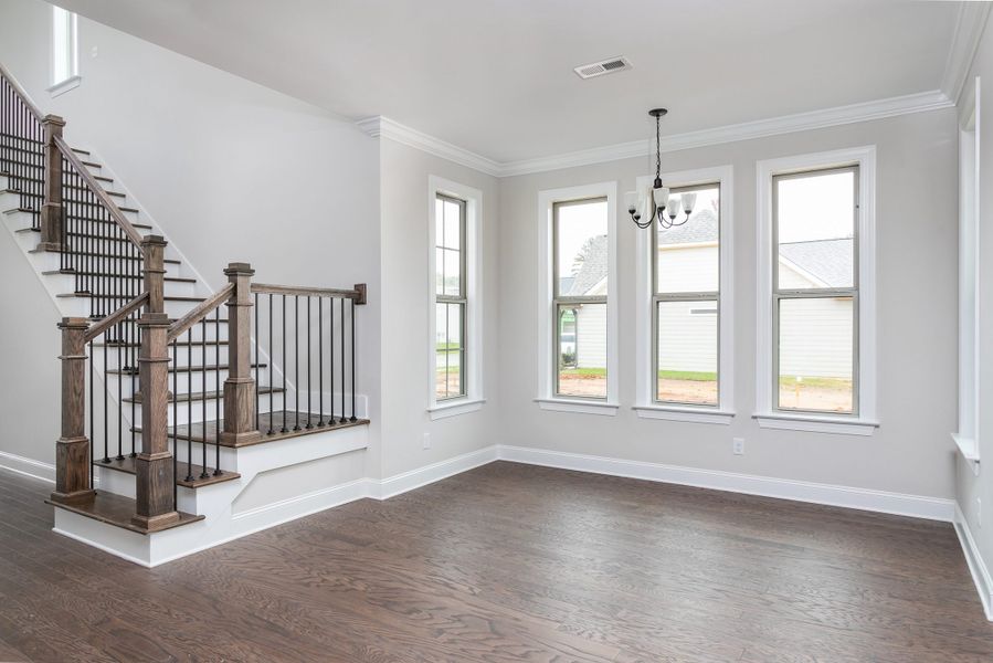 Representative unfurnished interior of a home built from the The Redwood by Greentech Homes LLC in The Thicket at Sedman Hills, Hixson (Image 18).