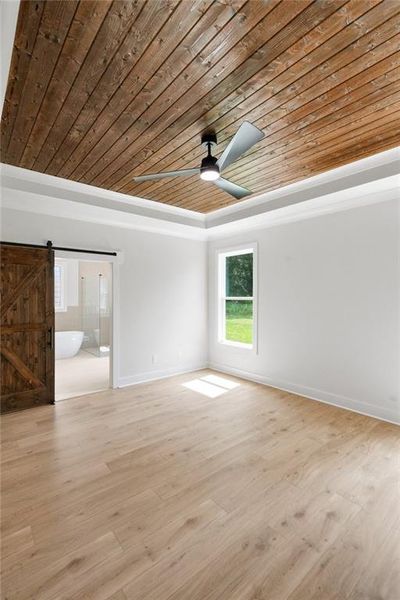 Spacious, unfurnished interior of a new home in , Marietta (Image 32).