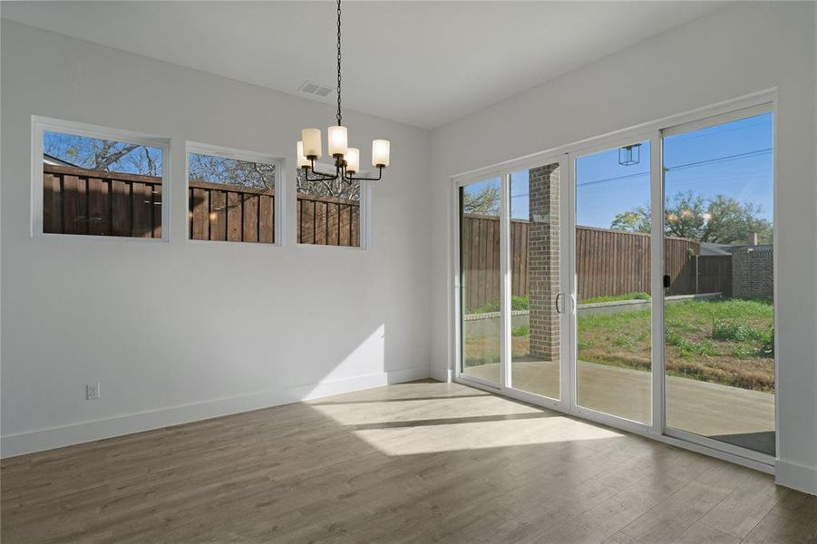 Spacious, unfurnished interior of a new home in , Garland (Image 28).