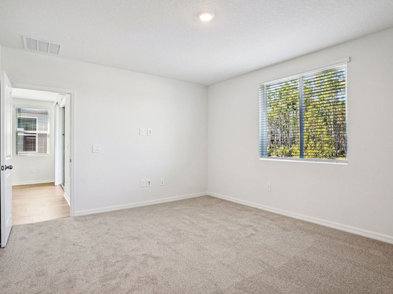 Spacious, unfurnished interior of a new home in Ridgehaven - Villas, Ormond Beach (Image 10). Spacious, unfurnished interior of a new home in Ridgehaven - Villas, Ormond Beach (Image 10).
