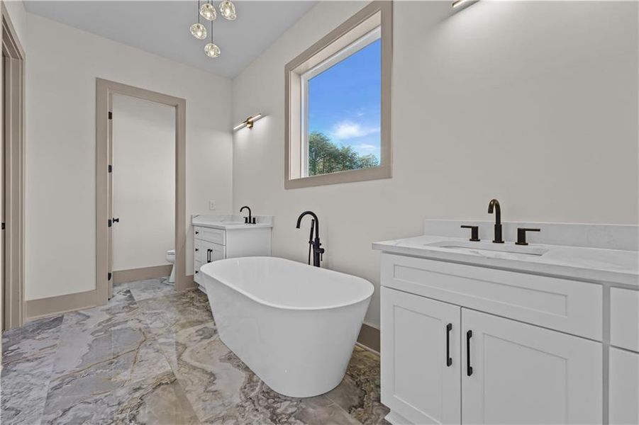 Furnished interior view inside a new home in , Gainesville (Image 28).