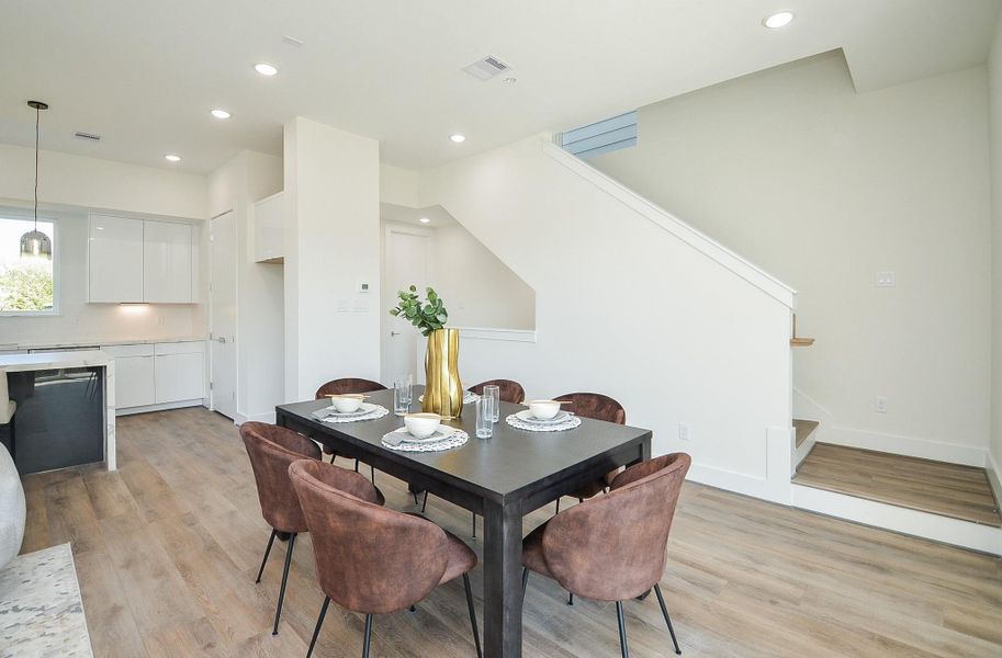 Dining (Sample photo from similar floor plan built by the builder)