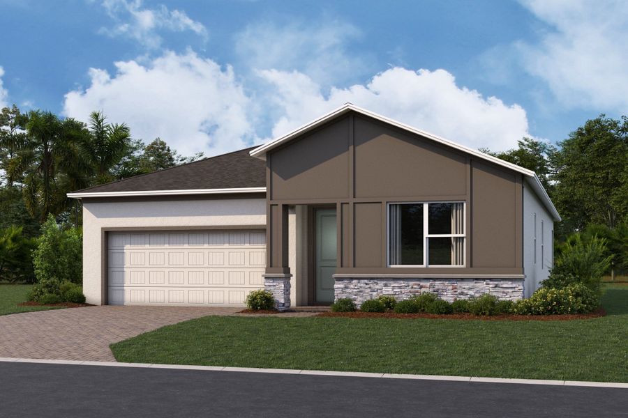 Huntington II Elevation Contemporary Huntington II Elevation Contemporary