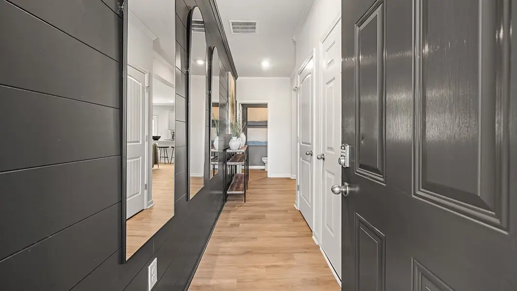 Furnished interior view inside a new home in Harvest Park, Decatur (Image 3). Furnished interior view inside a new home in Harvest Park, Decatur (Image 3).