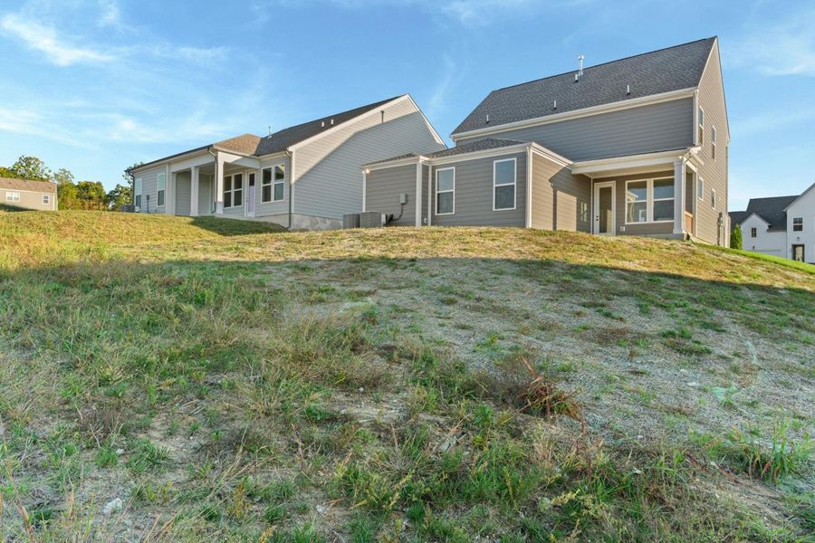 Exterior details and patio area of a home in Woodbridge Glen, Lebanon (Image 27).