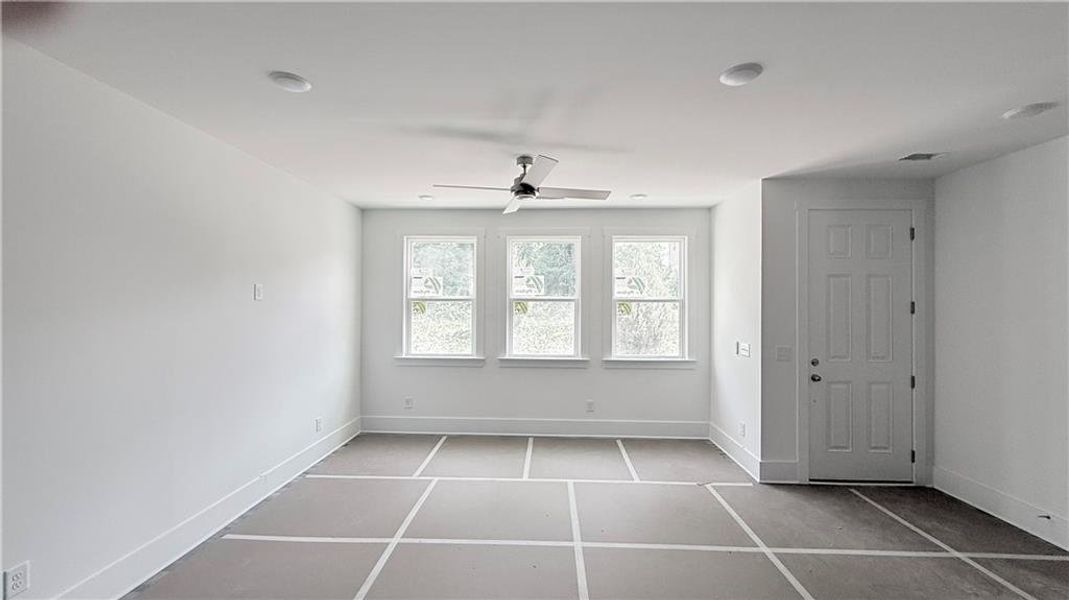 In-progress construction of a new home in Park Vue, Atlanta, GA (Image 30).