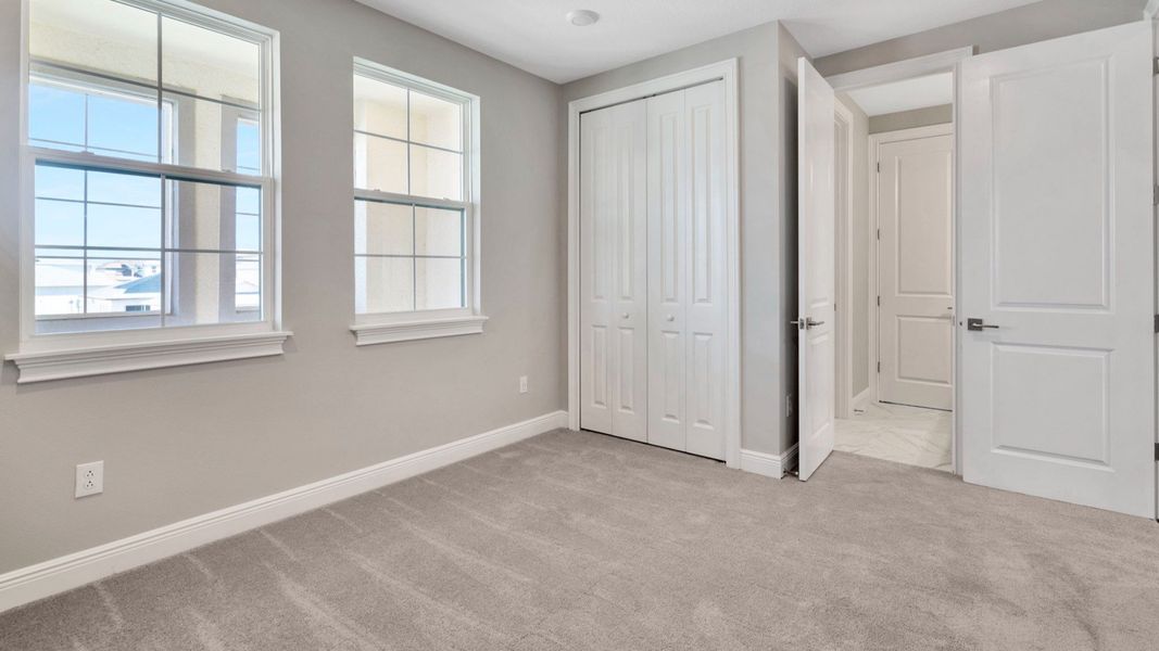 Representative furnished interior of a home built from the Canary by DRB Homes in River Preserve Estates, Parrish (Image 21).
