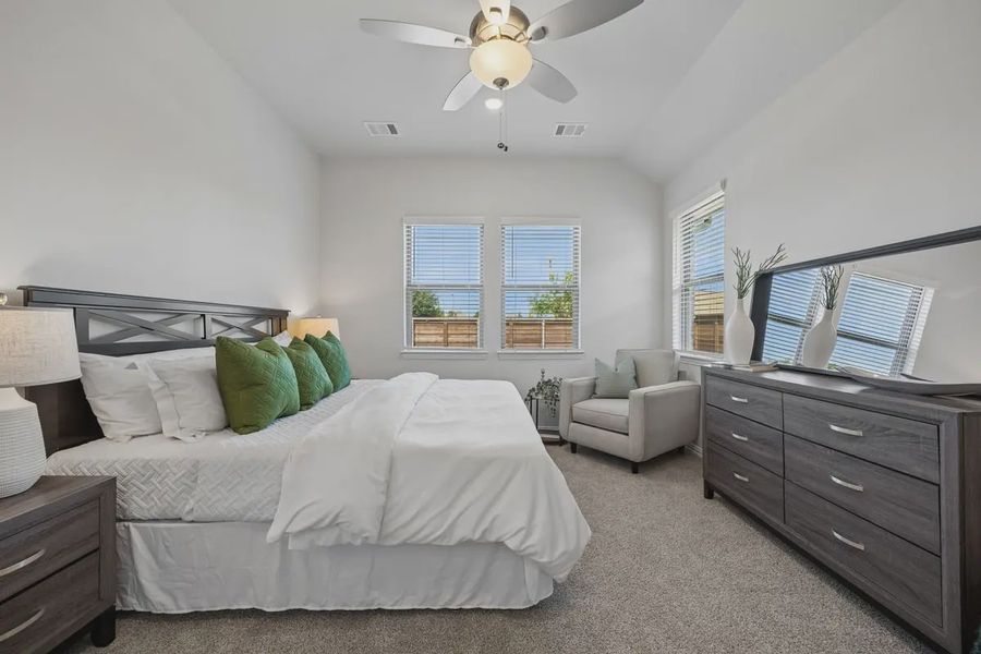 Furnished interior view inside a new home in Solterra Texas, Mesquite (Image 17).