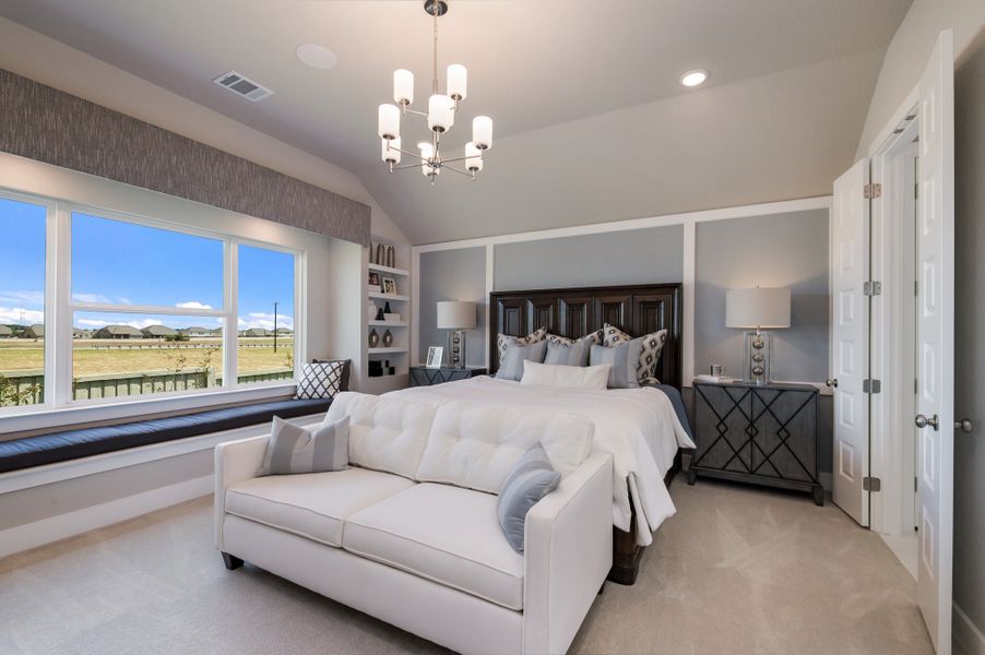 Furnished interior view inside a new home in Foxbrook, Boerne (Image 8).