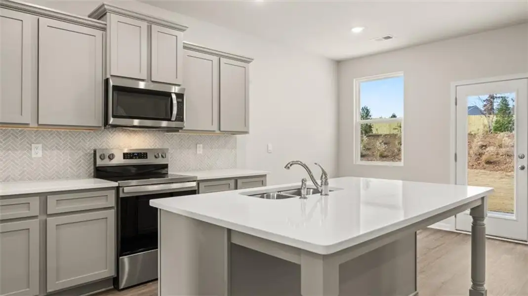 Furnished interior view inside a new home in Willowbrook, Winder (Image 8).