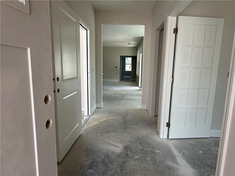 In-progress construction of a new home in , Hiram, GA (Image 20).