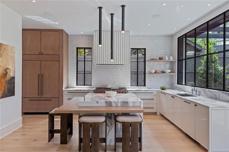 Furnished interior view inside a new home in , Atlanta (Image 31).
