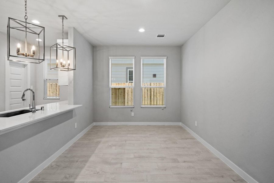 Spacious, unfurnished interior of a new home in Grand Oaks Village, Houston (Image 15).