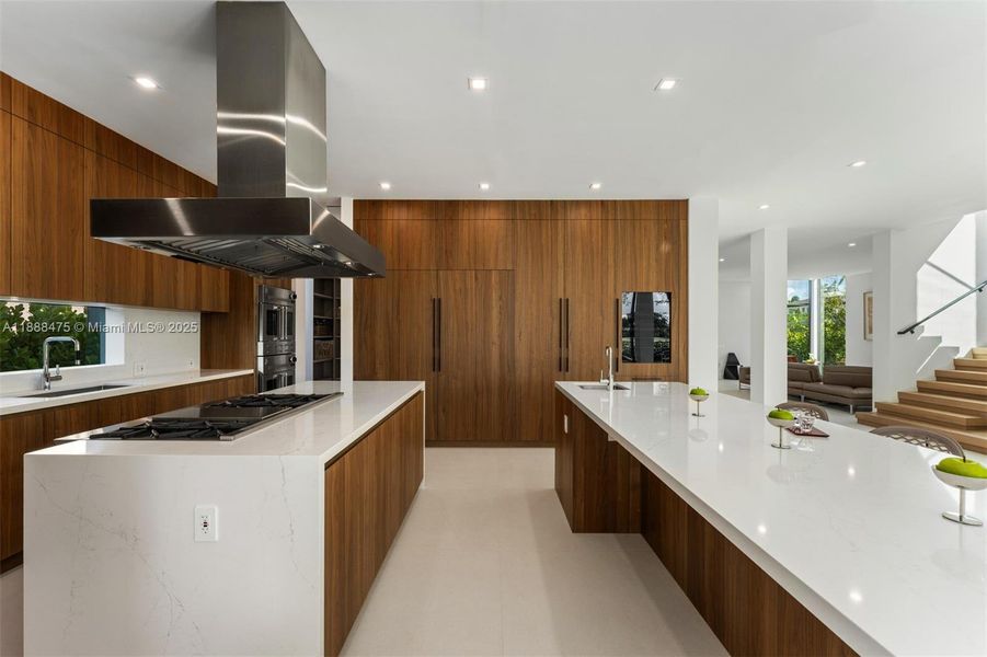 Furnished interior view inside a new home in , Miami Beach (Image 15). Furnished interior view inside a new home in , Miami Beach (Image 15).