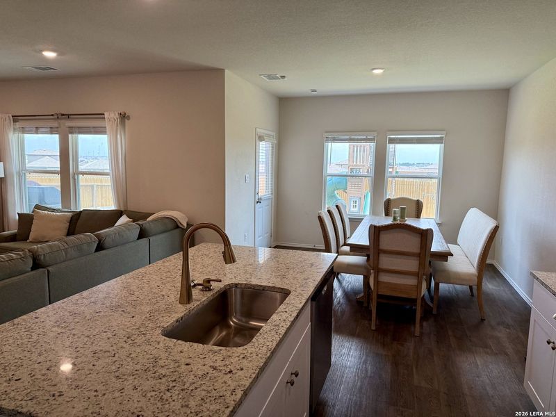 Furnished interior view inside a new home in Winding Creek, New Braunfels (Image 13).