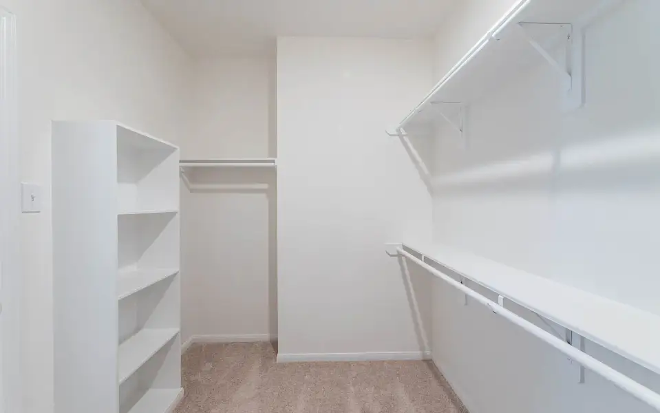 Representative unfurnished interior of a home built from the Ash by CastleRock Communities in Firefly Cove, Lago Vista (Image 20).