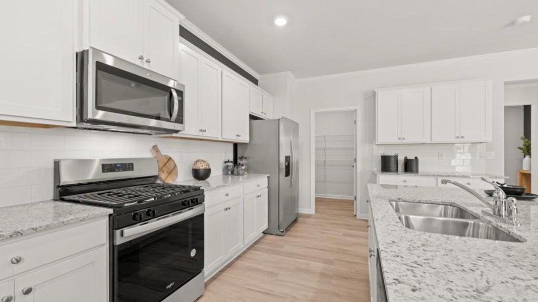 Furnished interior view inside a new home in Fairhaven, Lithia Springs (Image 8).