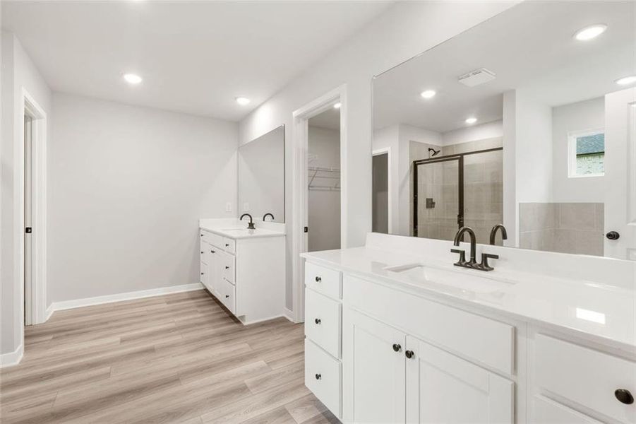 Furnished interior view inside a new home in Windsong Estates, McDonough (Image 12).