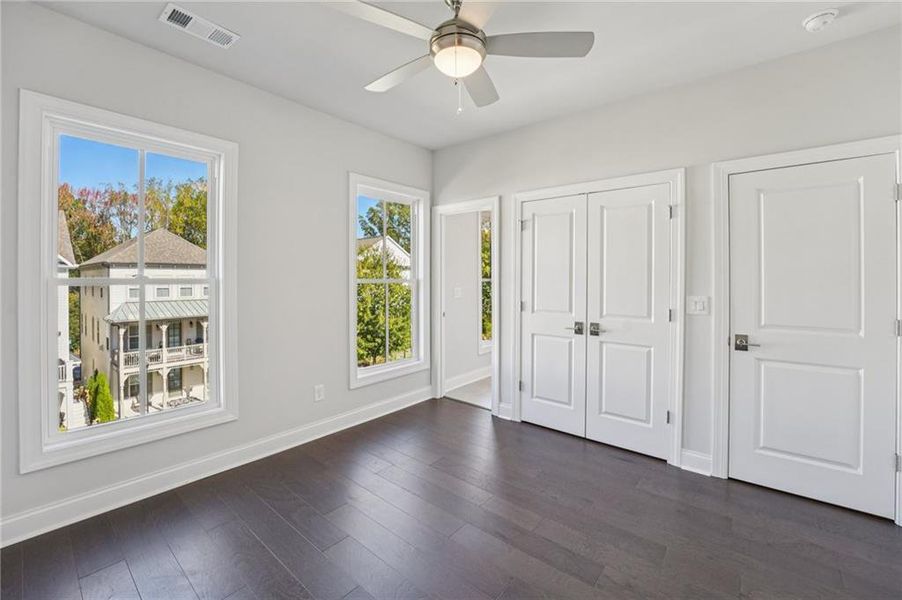 Spacious, unfurnished interior of a new home in Towns on Thompson, Alpharetta (Image 49).