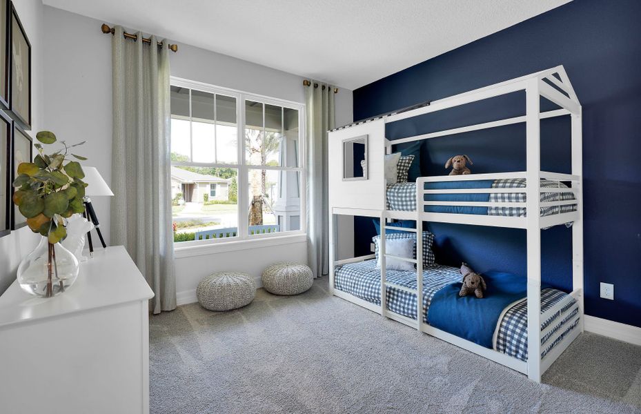 Furnished interior view inside a new home in Waterways, Richmond Hill (Image 17).