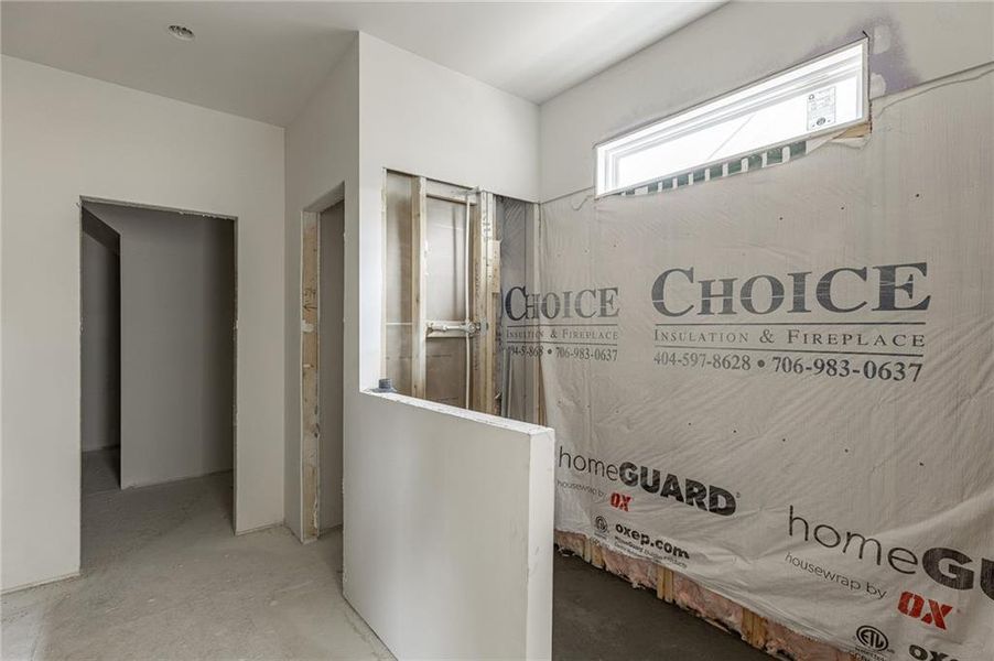 In-progress construction of a new home in , Buford, GA (Image 29).