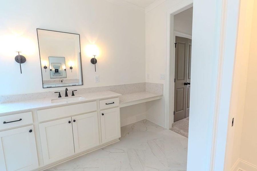 Furnished interior view inside a new home in , Hoschton (Image 19).