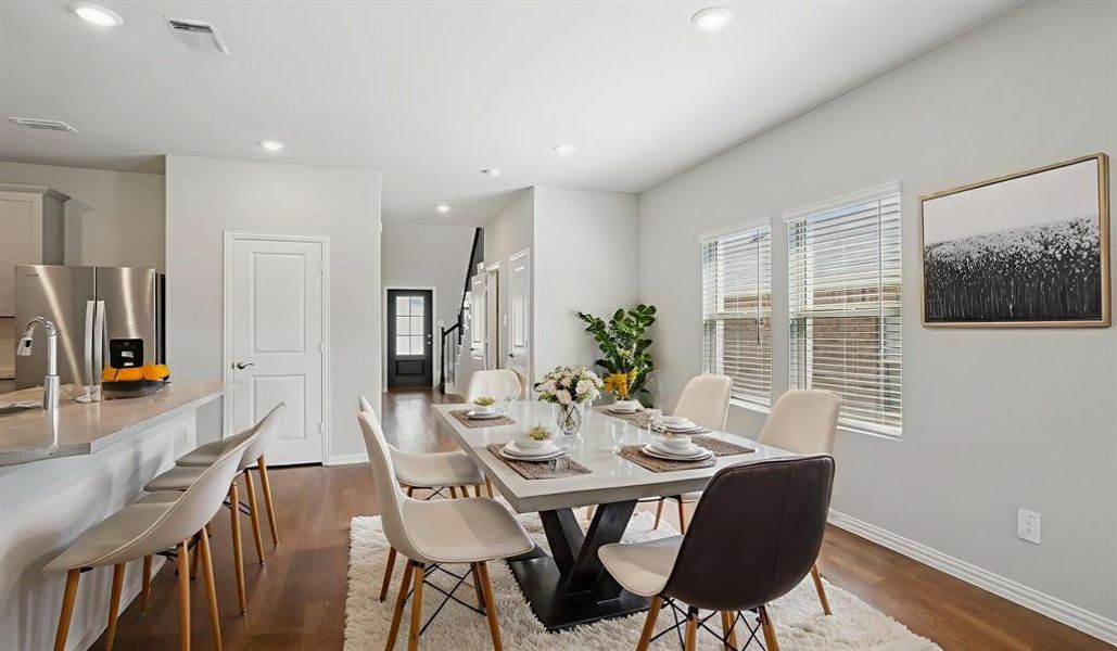Photo is not of the actual home, but is an inspirational photo of builder’s model home and may depict options, furnishings, and/or decorator features that are not included.
