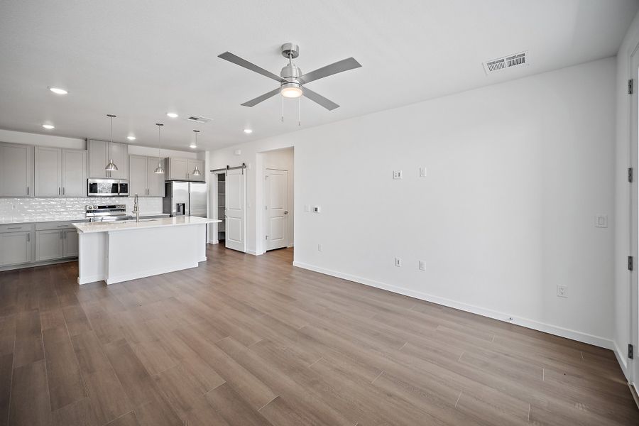 Spacious, unfurnished interior of a new home in The Residences at Victory Ridge, Colorado Springs (Image 12). Spacious, unfurnished interior of a new home in The Residences at Victory Ridge, Colorado Springs (Image 12).