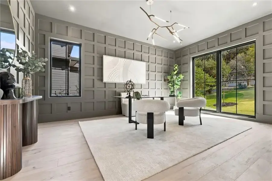 Furnished interior view inside a new home in , Sandy Springs (Image 15).