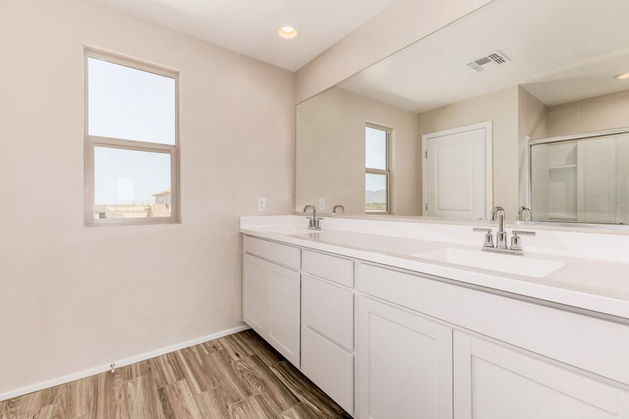 Furnished interior view inside a new home in Elara at Moonlight, Maricopa (Image 6).